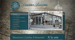 Desktop Screenshot of latelierdalexandre.fr