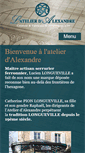 Mobile Screenshot of latelierdalexandre.fr